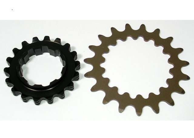 Two-piece cog and driver system